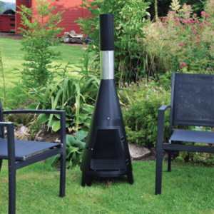 TOWER OUTDOOR BLACK CHIMINEA ITCHIM