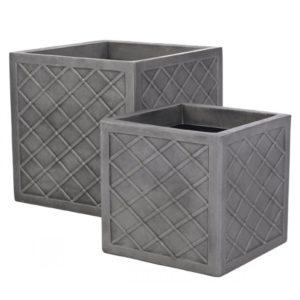 STRATA LAZIO 32CM SQUARE PLANTER