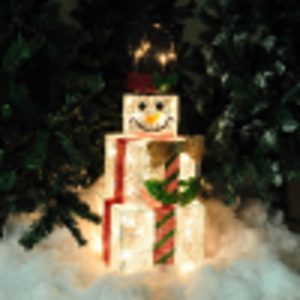 SNOW MAN LIGHT BOX