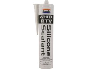 RTV SILICONE 310ML CART WHITE