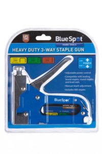 HEAVY DUTY STAPLER INCLUDING NAILS AND STAPLES