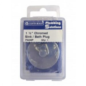 PA09P 1 1/2" CHROME SINK/BATH PLUG