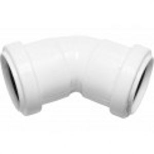 PA330P 40MM PUSH FIT 45 DEG SWEPT BEND