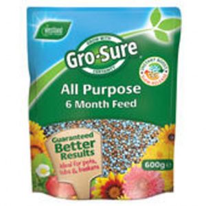 GRO-SURE 6 MONTH SLOW RELEAS E PLANT FOOD 1KG + EXTRA