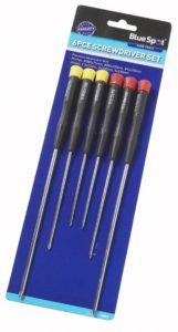 6 PCE LONG PRECISION SCREWDRIVER SET