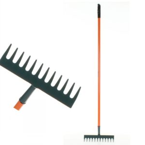 CARBON STEEL 12 TOOTH RAKE