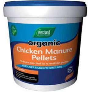 ORGANIC CHICKEN MANURE PELLETS 10KG