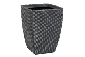 TALL RATTAN PLANTER