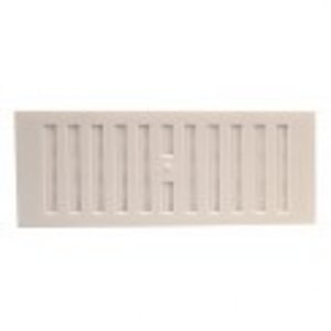 VE01P 229 X 76MM WHITE HIT & MISS VENTS