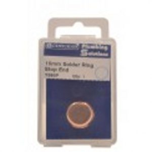 YS60P 15MM SOLDER RING COPPER STOP END