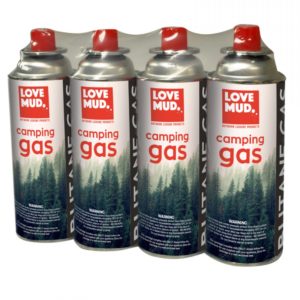 4 PACK BUTANE CAMPING GAS CANISTER