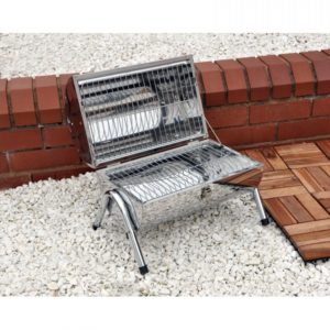 PORTABLE BARREL STAINLESS STEEL BBQ OUTBBQ2