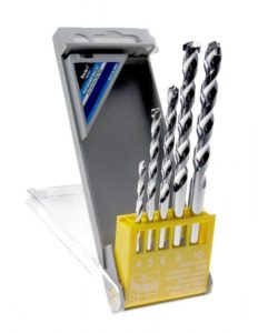 5PCE MASONRY DRILL BITS SET