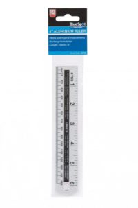 6" ALUMINIUM RULER