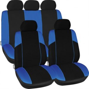 FULL SEAT CAR COVER SET BLUE