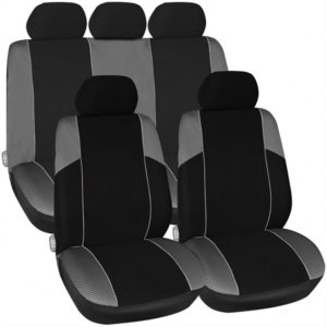 FULL SEAT CAR COVER SET GREY