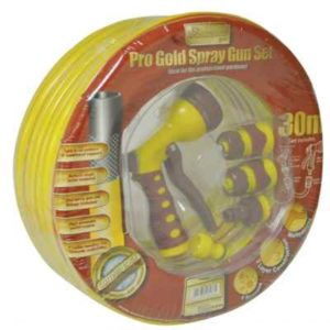 PRO GOLD 30M HOSE & SPRAY GUN SET