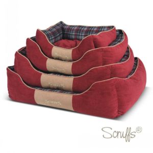SCRUFFS HIGHLAND BOX BED EXTRA LARGE RED