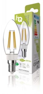 LED RETRO FILAMENT LAMP E14 DIMMABLE CANDLE