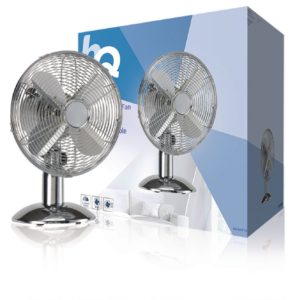 TABLE FAN 12" 35W CHROME SILVER