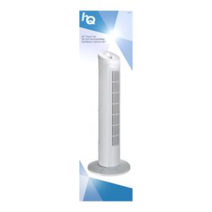 TOWER FAN 29" 40W WHITE