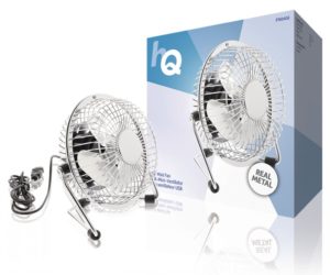 HQ TABLE FAN 10CM SILVER