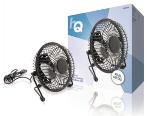 HQ TABLE FAN 10CM BLACK