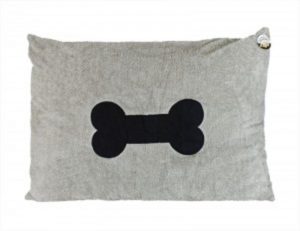 PLUSH DOG CUSHION 84X114CM