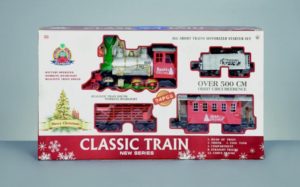 24PC B-O XMAS TRAIN SET WITH SOUND