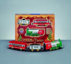 23PC B-O XMAS TRAIN SET WITH SOUND