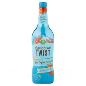 CARIBBEAN TWIST BLUE LAGOON.