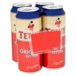 TETLEYS ORIGINAL BITTER 4 PACK