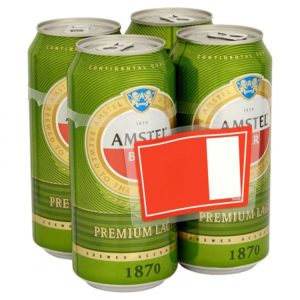 AMSTEL BIER 4 PK