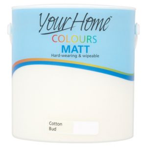 YOUR HOME MATT PAINT COTTON BUD 2.5L