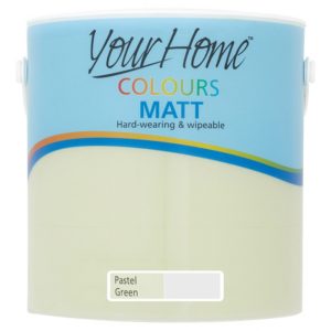 YOUR HOME MATT PAINT PASTEL GREEN 2.5L