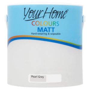 YOUR HOME MATT PAINT PEARL GREY 2.5L