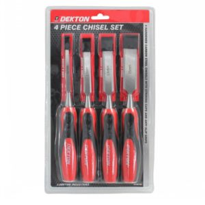 4 PIECE CHISEL SET