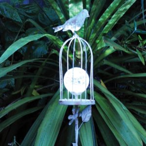 SOLAR BIRD CRACKLE LIGHT