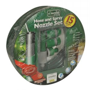 15M HOSE AND SPRAY NOZZLE SET