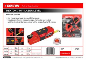 3 IN 1 LASER LEVEL