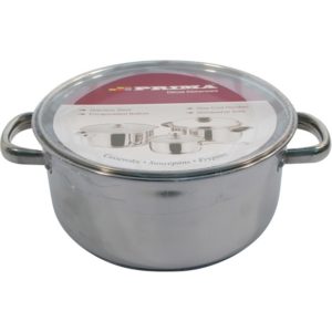22CM CASSEROLE WITH GLASS LID