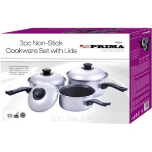 3 PIECE PAN SET