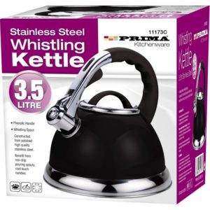 3.5L WHISTLING KETTLE BLACK