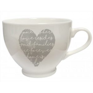 BONE CHINA MUG HEART