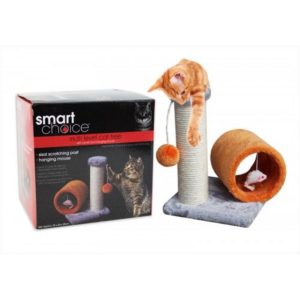CAT SCRATCH POST W/TUNNEL